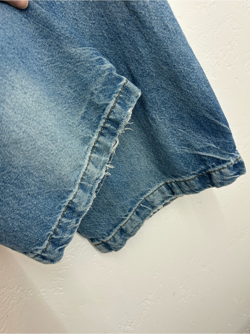 Free People We The Free Twin Flame Cropped Wide-Leg Barrel Jeans Size 25 - Picture 8 of 15